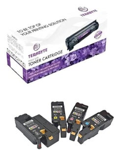 xerox 6020 Compatible Toner Cartridge For Xerox Phaser 6020 6022 Xerox Workcentre 6025 6027 Laser Printer Black Cyan Magenta Yellow 4 Pcs  - Image 1