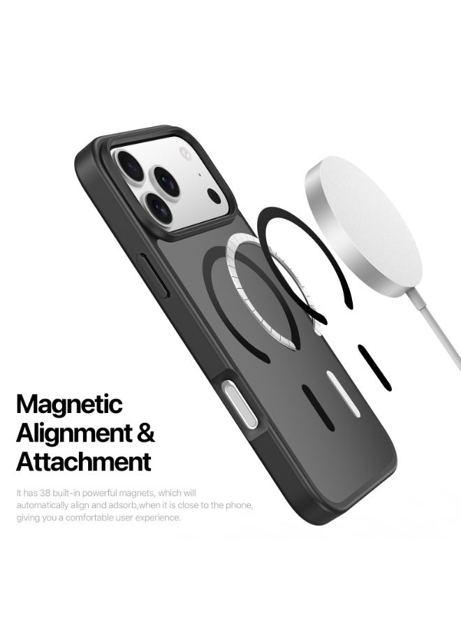 DUX DUCIS Magnetic Shockproof Case for iPhone 17 Pro Max, MagSafe Compatible, Sweat-Resistant & Anti-Fingerprint Translucent Protective Case - Image 5
