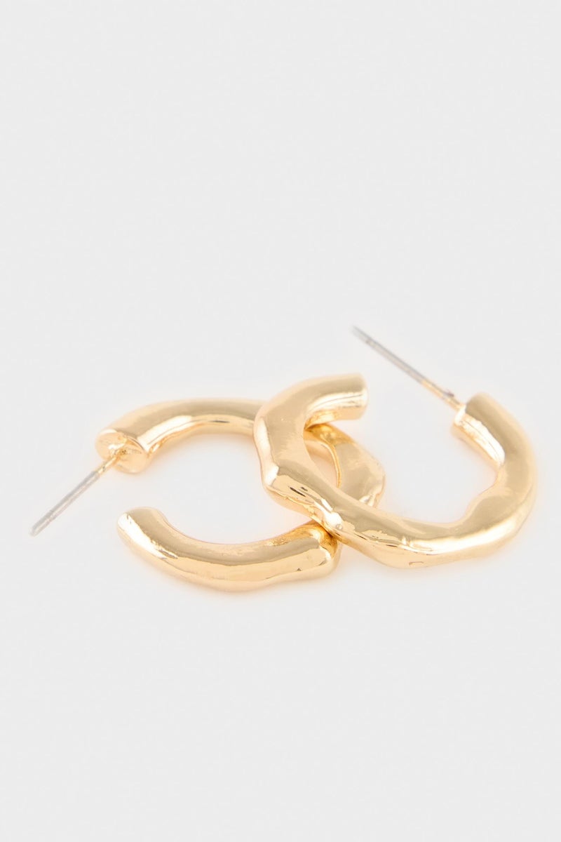DeFacto Gold Woman Woman 2 Piece Earrings Casual - Image 5