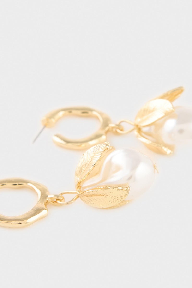 DeFacto Gold Woman Woman 2 Piece Earrings Casual - Image 4