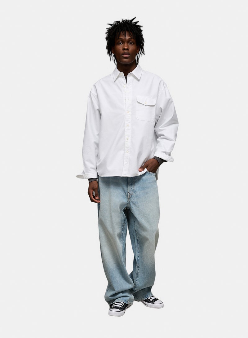 American Eagle AE Everyday Oxford Button-Up Shirt - Image 5