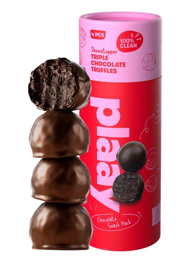Plaay - After Dark Triple Chocolate Truffles - Image 1