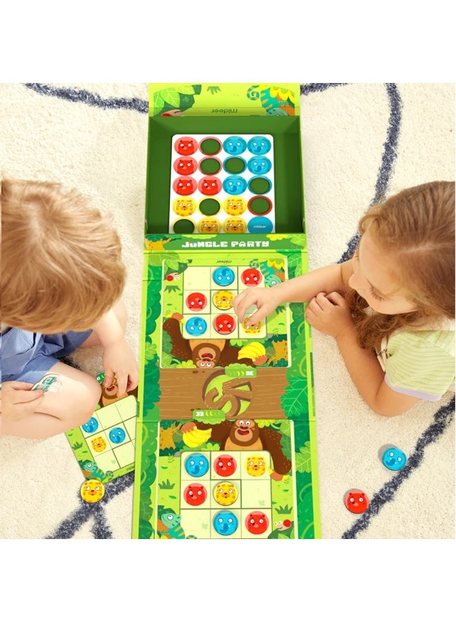 MiDeer Magnetic Sudoku Sports Day Level 4 Puzzle Game for Kids 6+, Educational Logic Board Game with 48 Challenge Cards, Sports Theme Brain Teaser Toy - Image 5
