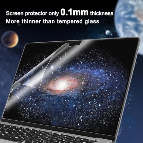 OJOS Screen Protector Compatible with 2025 2024 2023 MacBook Air 15 inch M2 M3 M4 A3241 A3114 A2941 Anti-Fingerprint 5H Hardness (Clear) - Image 5