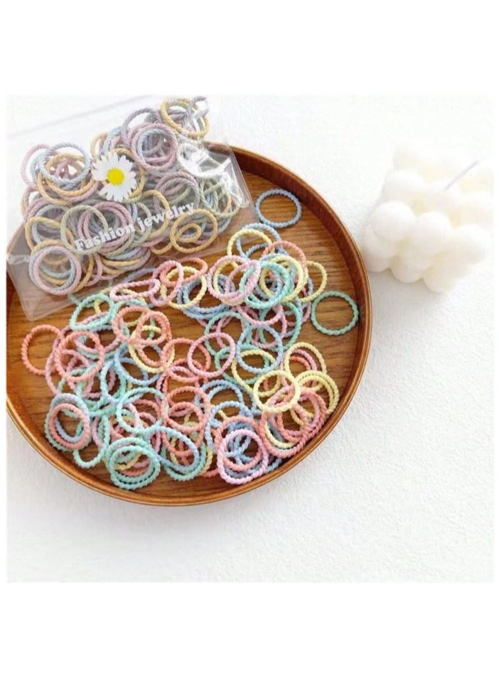 Shein 50 Piece Elastics Hair Ties Multi Color for kids and Girls  - Image 5