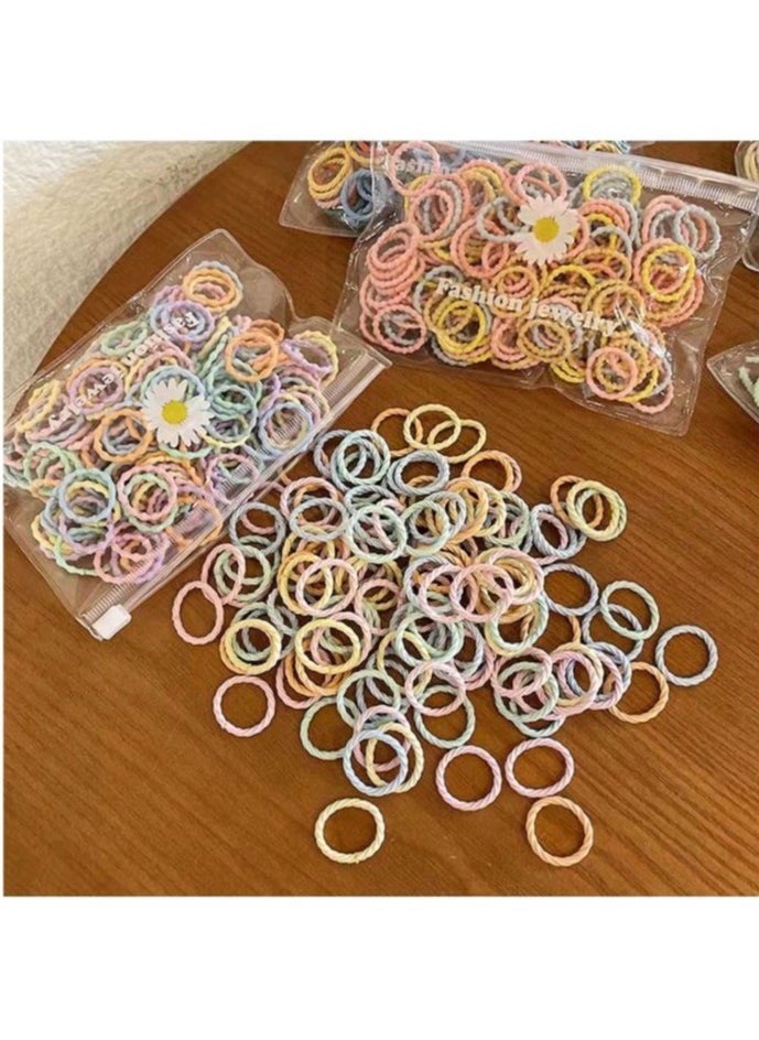 Shein 50 Piece Elastics Hair Ties Multi Color for kids and Girls  - Image 3