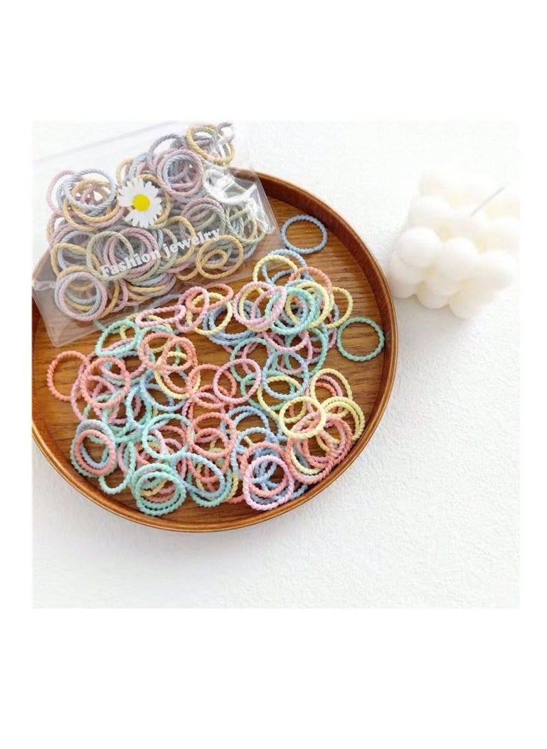 Shein 50 Piece Elastics Hair Ties Multi Color for kids and Girls  - Image 2