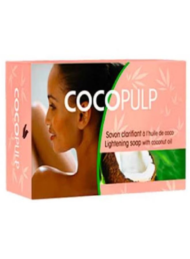 COCOPULP Coco Pulp Coconut Oil Lightening Soap 2PC COMBO – Hydrating & Brightening Bar Soap 2x180g - Image 3