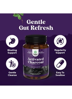 Natures Craft Activated Charcoal, 1200mg - 90 Capsules  - Image 3