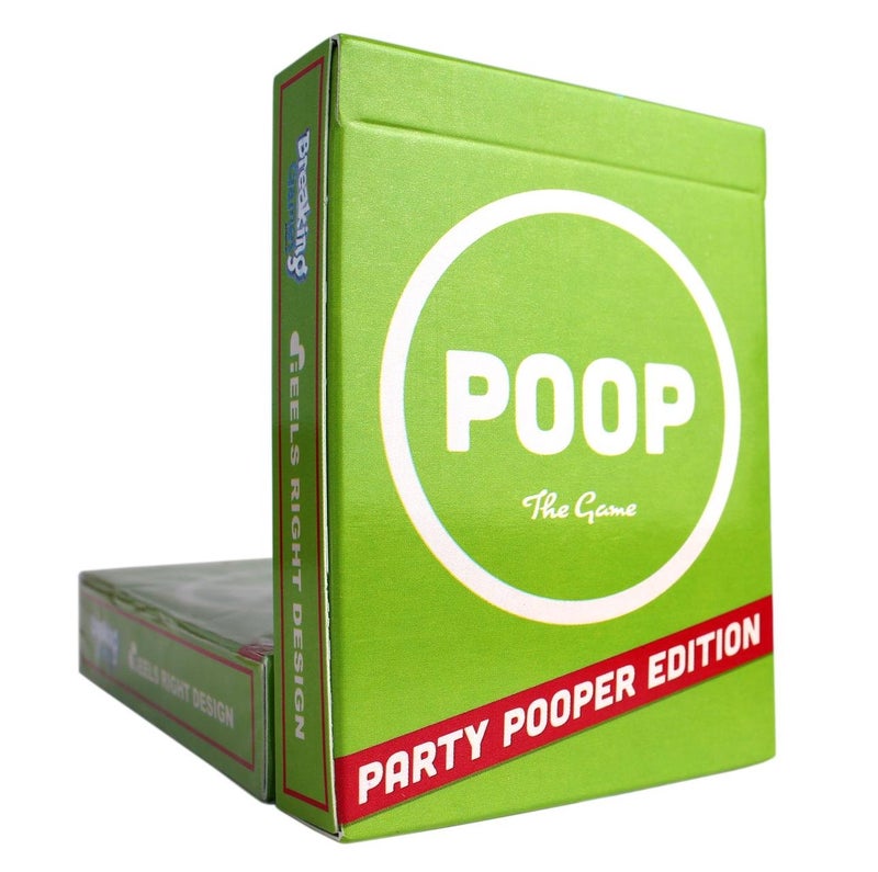 Breaking Games Poop The Game Hilarious and FamilyFriendly Card Game for Kids Ages 6 and Up Perfect for Game Night and Parties 25 Players Party Pooper Edition - Image 3