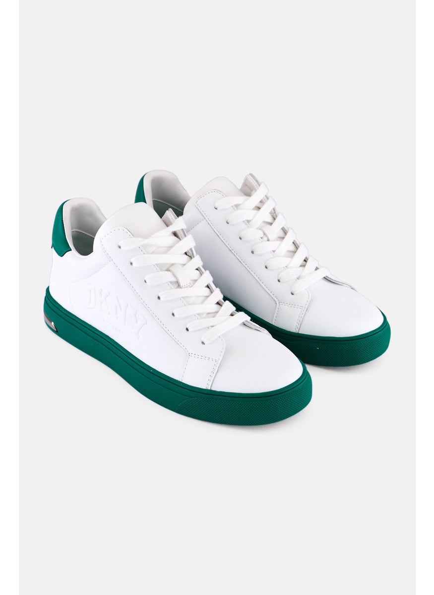 DKNY Women Abeni Arch Lace Up Casual Shoes, White  - Image 1
