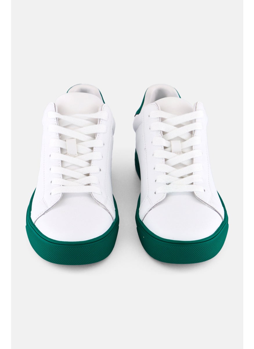 DKNY Women Abeni Arch Lace Up Casual Shoes, White  - Image 4