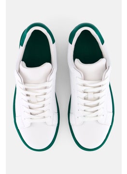 DKNY Women Abeni Arch Lace Up Casual Shoes, White  - Image 3