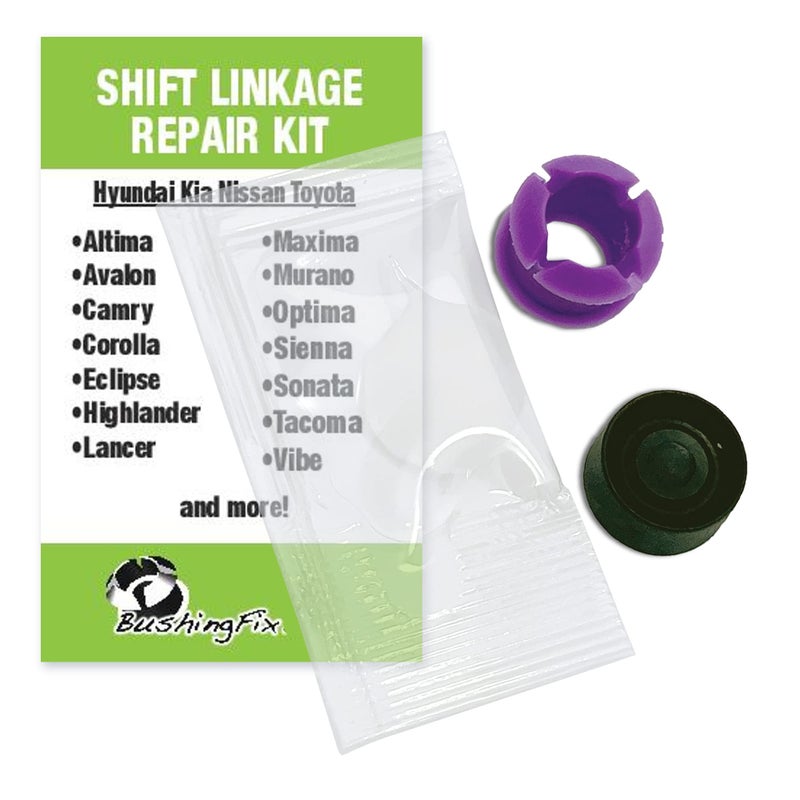 BushingFix BP1Kit Automatic Transmission Shift Cable Bushing Repair Kit Replacement Shifter Cable Bushing Quality Transmission Repair Kit Compatible with Nissan Toyota Hyundai and Other Brands