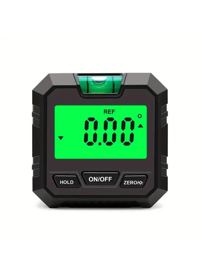 Red Digital Angle Finder Magnetic Base Zero Range Function LCD Backlight Inclinometer - Image 2