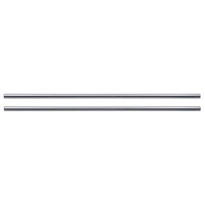 ReliaBot 2PCs 8mm x 400mm (.315 x 15.75 inches) Case Hardened Chrome Plated Linear Motion Rod Shaft Guide - Metric h8 Tolerance - Image 3