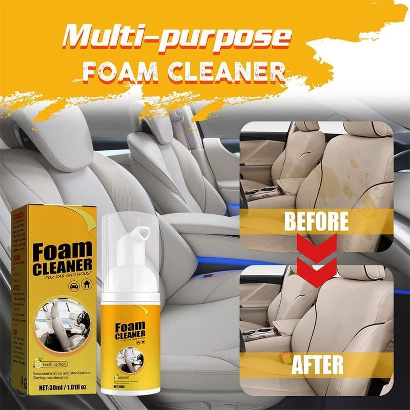 woobles 2023 Car Magic Foam Cleaner, Magic Foam Cleaner for Car, Foam Cleaner All Purpose Heavy Duty, Multipurpose Foam Cleaner, Car Kitchen Cleaner, 100ml (1) - Image 3