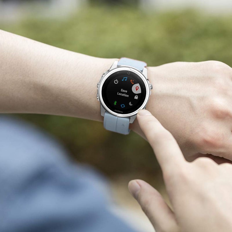 ANCOOL Fenix 5S Watch Band/Fenix 6S Watch Band/Fenix 7S Watch Band 20mm Silicone Watch Bands For Fenix 5S Plus/Fenix 6S Pro/Fenix 7S Pro(Foam Blue) - Image 5