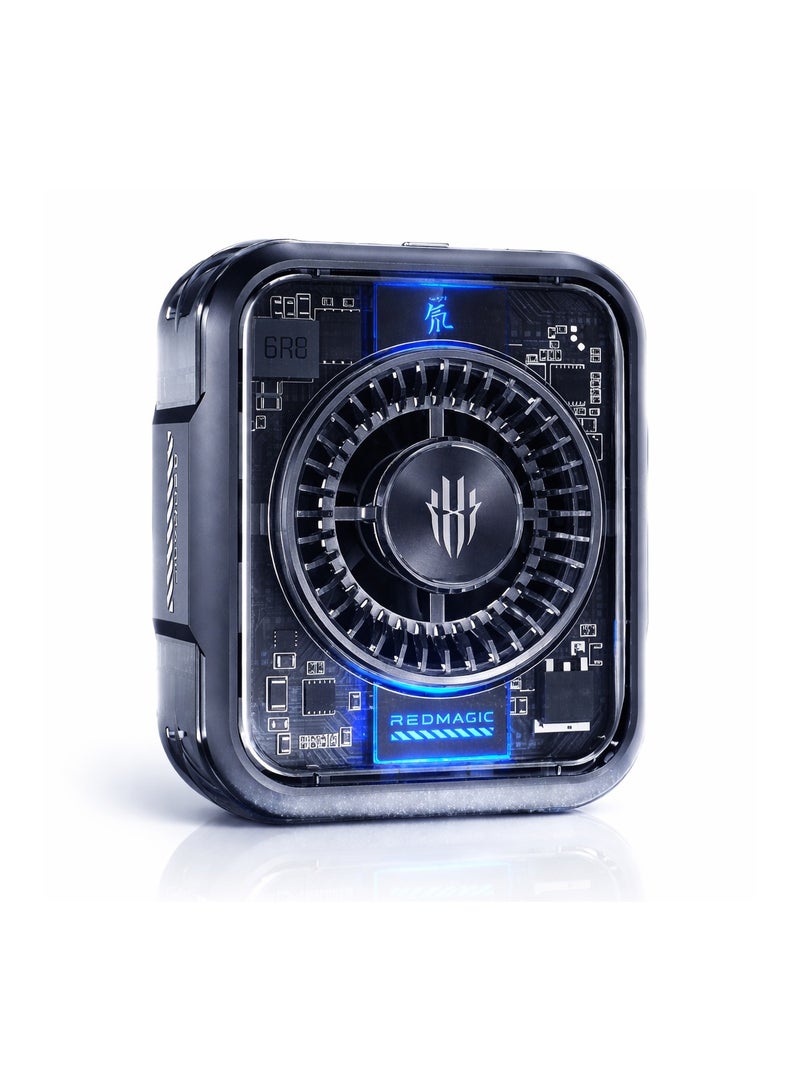 ريد ماجيك مبرد هاتف ريد ماجيك 5 – مروحة تبريد مغناطيسية بقدرة 30 واط مع مشتّت حراري شبه موصل | مناسب لهواتف أندرويد وآيفون والآيباد والأجهزة اللوحية – مثالي للألعاب والبث المباشر - Image 1