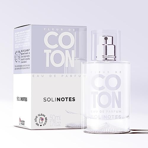 Solinotes Paris Solinotes Cotton Flower Perfume for Women & Men, 1.7 Fl Oz/ 50 ML Eau De Parfum, Delicate Floral and Soothing Scent with Premium Ingredients - Clean Perfume, Cruelty Free, Vegan, Made in France - Image 2