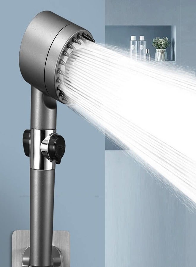 رأس دش محمول بالضغط العالي مزود بمرشحات - 3 أوضاع رش ووضع مسدس رش قابل للفصل - Image 5