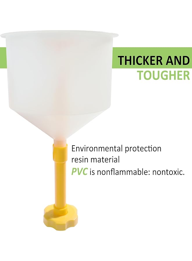 Excefore Coolant Funnel Kit, No Spill Radiator Flush And Bleeder Kit, Universal Automotive Antifreeze Bleeder, Spill-Free Radiator Bleeder Funnel, Car Accessories For Universal Vehicles - Image 3