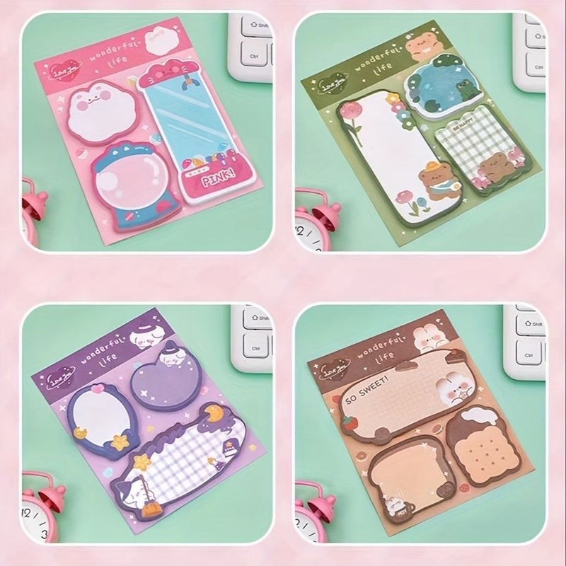 Magic Puppy 60 Sheets Themed Sticky Notes for Office Bulletin Board Planner Journal - Image 3