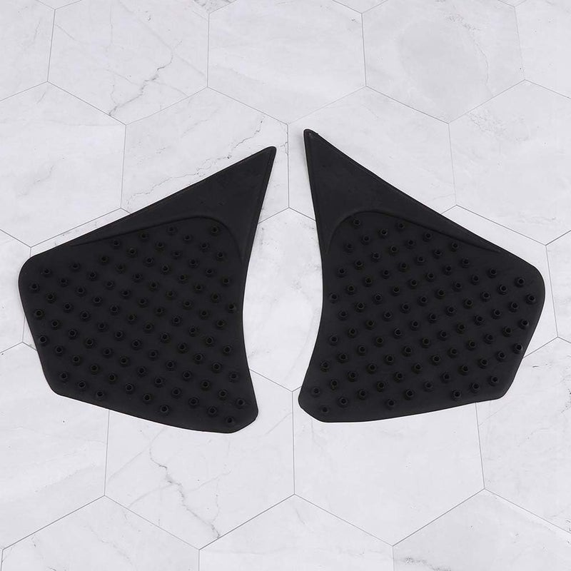 Motorcycle Side Tank Traction Pad, Anti Slip Knee Grip Protector, Gel, 1 Pair Black - Enhance Control, Reduce Rider Fatigue, Fit Z1000 14-16 - Image 2