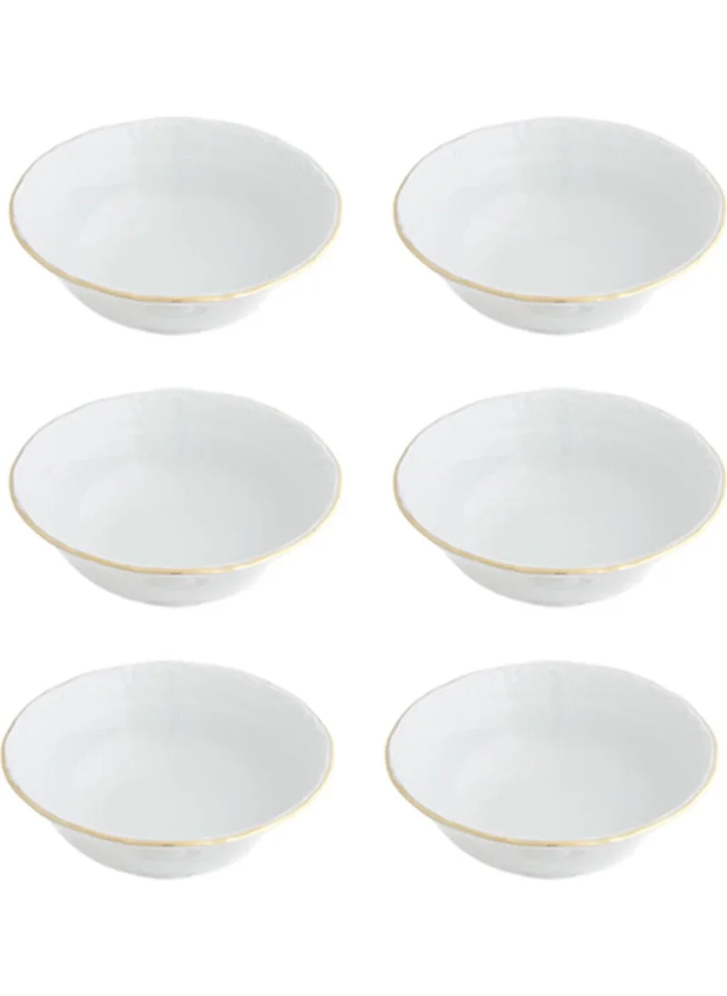 Porland Set of 6 Gold Gilded Bowls 13 cm