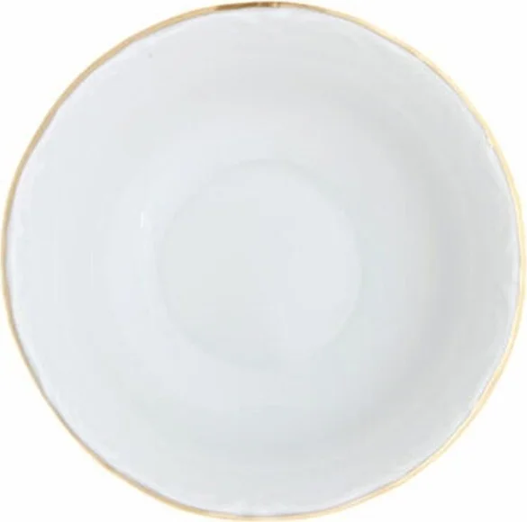 Porland Set of 6 Gold Gilded Bowls 13 cm