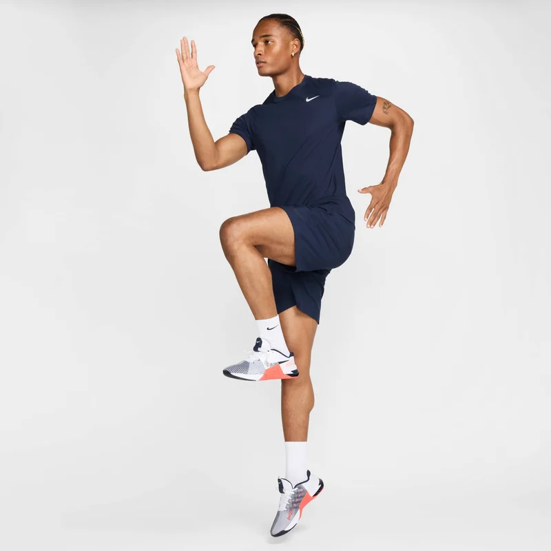 Nike Blue Men's Form Dri-FIT Shorts for Men | Best Price UAE