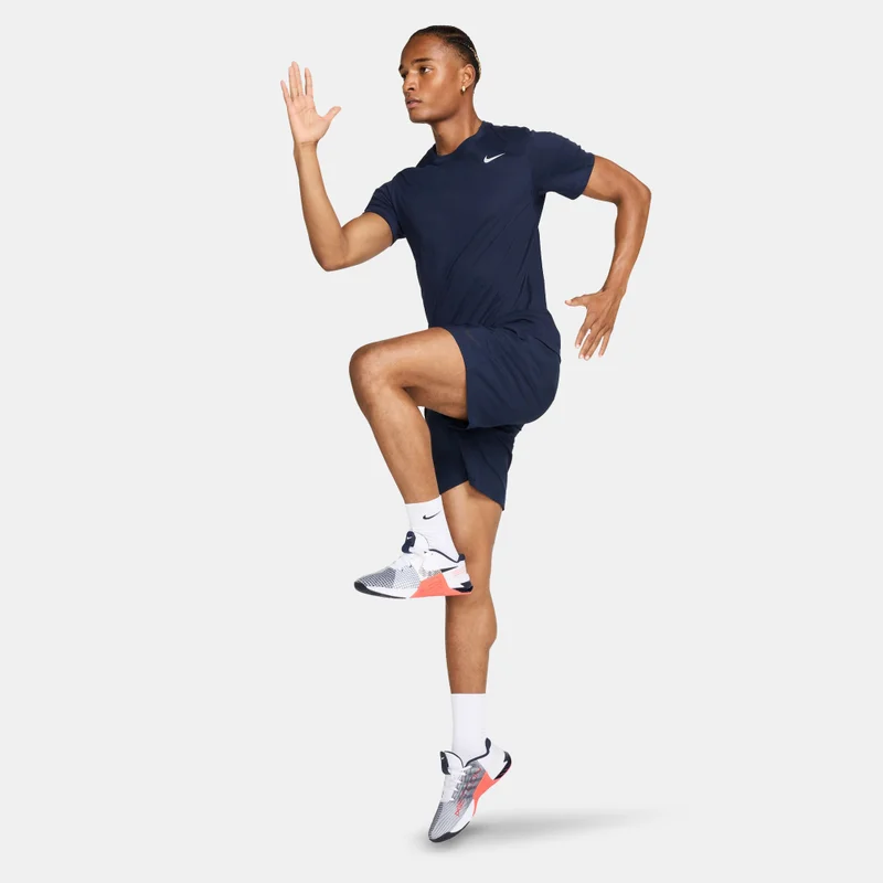 Nike Blue Men's Form Dri-FIT Shorts for Men | Best Price UAE