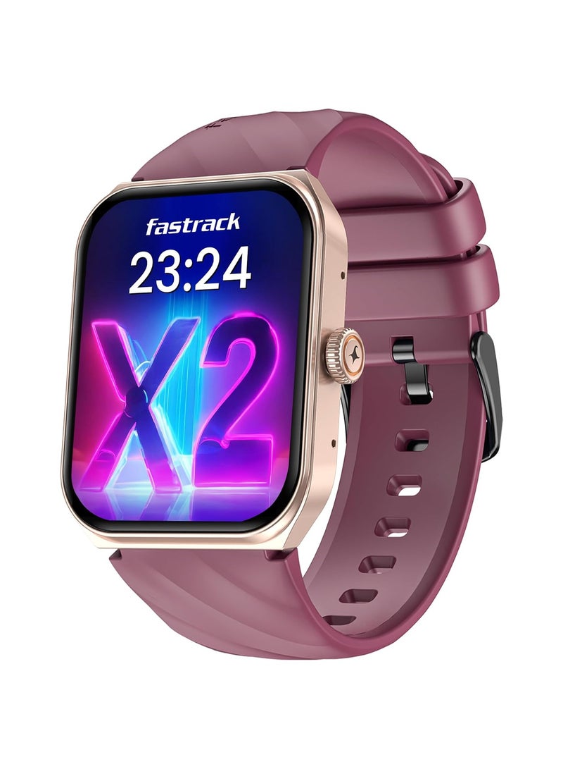 Fastrack New Limitless X2 Smartwatch|1.91" UltraVU with Rotating Crown|60 Hz Refresh Rate|Advanced Chipset|SingleSync BT Calling|NitroFast Charge|100+ Sports Mode & Watchfaces|Upto 5 Day Battery|IP68 - Image 1