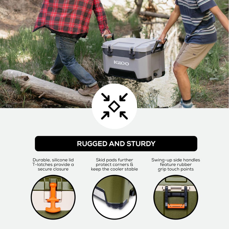 Igloo Quart Cooler with Cool Riser Technology - Image 3