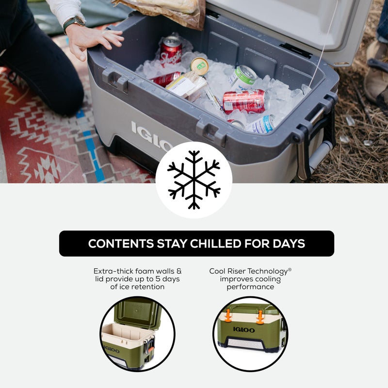 Igloo Quart Cooler with Cool Riser Technology - Image 4