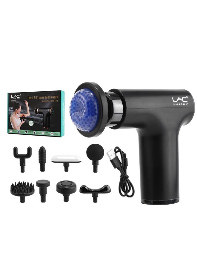 LAC Percussion Massage Deep Tissue, Muscle Massage  with Heat and Cool for Whole Body Back Pain Relief, Powerful Electric Heated Massager Gun  - Image 3