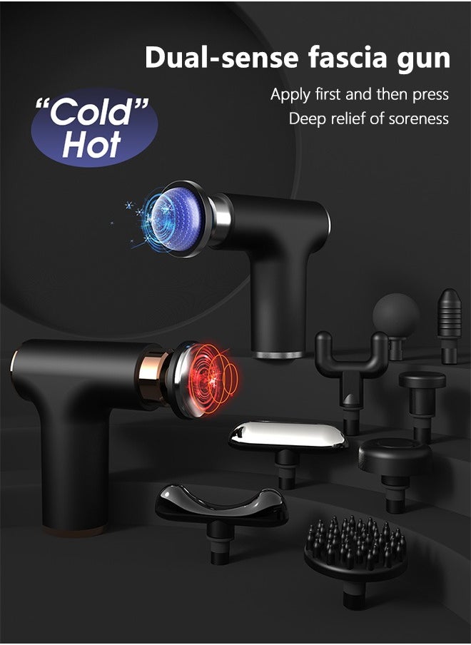 LAC Percussion Massage Deep Tissue, Muscle Massage  with Heat and Cool for Whole Body Back Pain Relief, Powerful Electric Heated Massager Gun  - Image 2