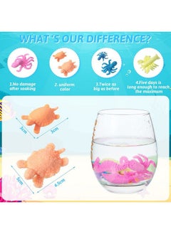 48 Pieces Water Growing Sea Creatures Water Growing Toys Aquatic Animals Toys Set Aquatic Sea Creatures Toy Colorful Water Expanding Sea Creatures For Boys Girls Party Favors 1.8 X 1.2 Inches - pzsku/Z9E40ECC02310A551EB9CZ/45/_/1692165681/dff4bc5f-fd4d-4e35-8254-4129136c7042