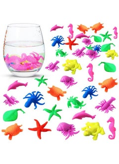 48 Pieces Water Growing Sea Creatures Water Growing Toys Aquatic Animals Toys Set Aquatic Sea Creatures Toy Colorful Water Expanding Sea Creatures For Boys Girls Party Favors 1.8 X 1.2 Inches - pzsku/Z9E40ECC02310A551EB9CZ/45/_/1692165696/fbf8aaca-3442-4454-b71e-a0405fa3f9fb