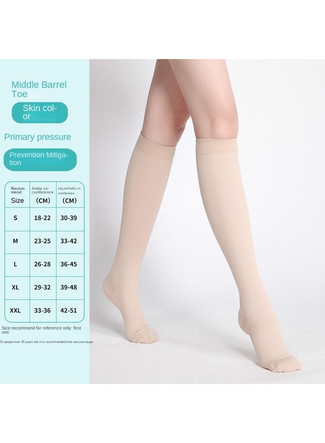 Bluejw Pressure Calf Socks Women's Gradient Elastic Compression Socks Secondary Pressure Socks In Long Tube Pants Shaped Leg Socks  - Image 1
