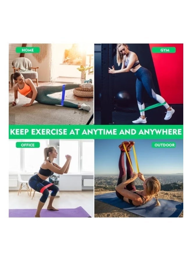 Royalbuckle Resistance Bands for Exercise, Booty Workout & Full Body Training – Elastic Fitness Bands Set for Home Gym, Stretching, Yoga & Physiotherapy - Image 2