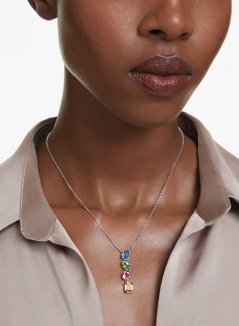 Swaro قلادة جيما على شكل حرف Y، قطع مختلطة، ألوان مشعة - Image 5