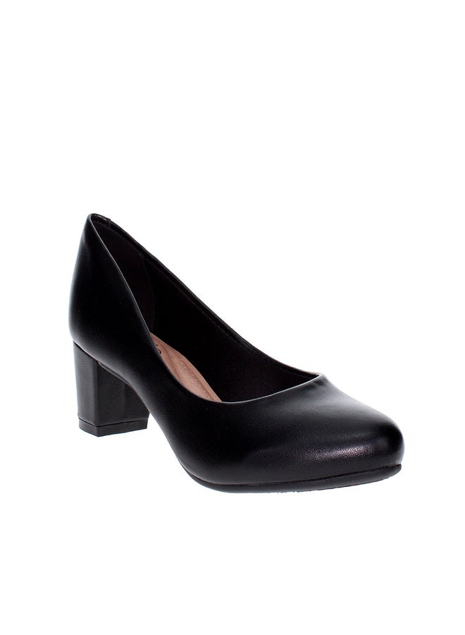 Beira Rio Solid Block Heel Shoes - Image 4