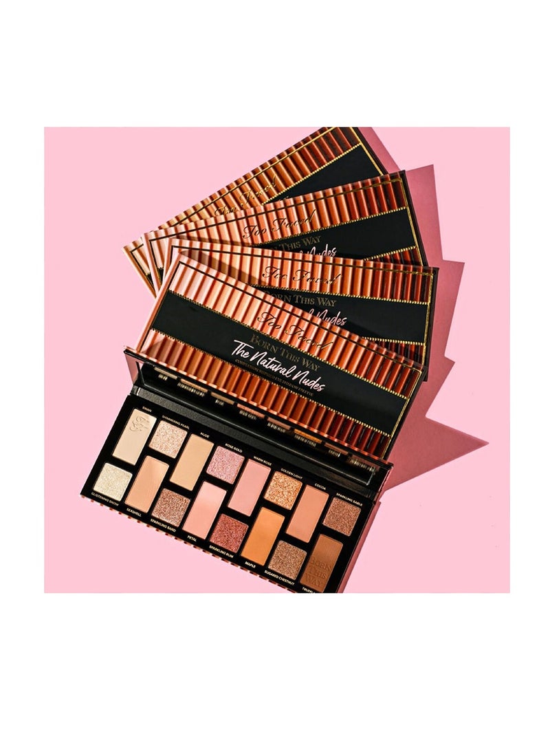 Too FacedCosmetics - Too Faced Born This Way the Neutral 16 Color Eyeshadow Palette - Image 1