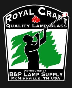 B&P Lamp® 3 Inch Base by 8 1/2 Inch Height Clear Glass Oil or Kerosene Lamp Chimney - Image 2