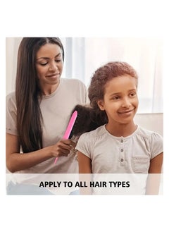 ORiTi 3 Pieces Hair Styling Comb Set Teasing Hair Rat Tail Comb Edge Brush for Edge and Back Brushing, Combing Slicking Hair Black  - Image 5