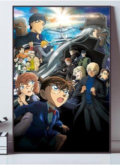 Detective Conan: Black Iron Submarine Movie Poster, Art Poster, Home Decor, Wall Art Prints, High Quality Reproduction, Keepsake