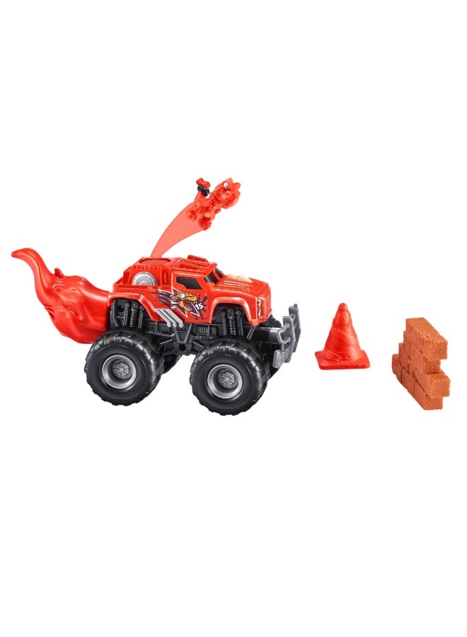 ZURU Smashers Dino Drifter Monster Truck Surprise S1 Playset - 26pcs - Image 2