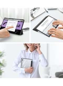 DUX DUCIS For Samsung Galaxy Tab S8 Ultra DUX DUCIS TOBY Series Horizontal Flip Leather Tablet Case(Black)  - Image 3