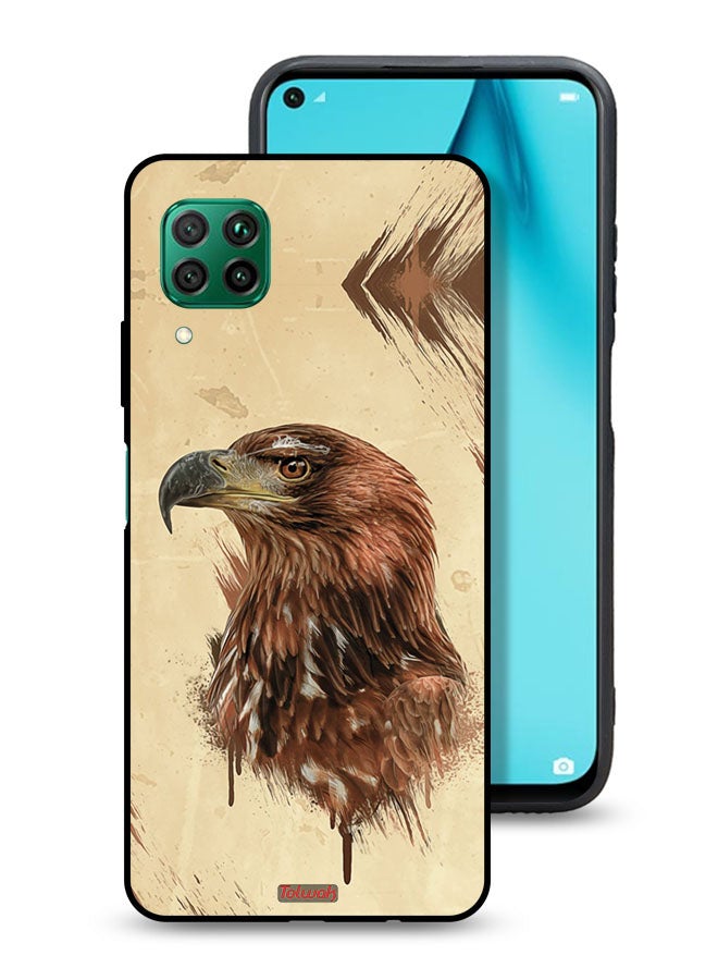 Tolwak Huawei P40 lite 4G Protective Case Cover Best Falcon Wallpaper - Image 1